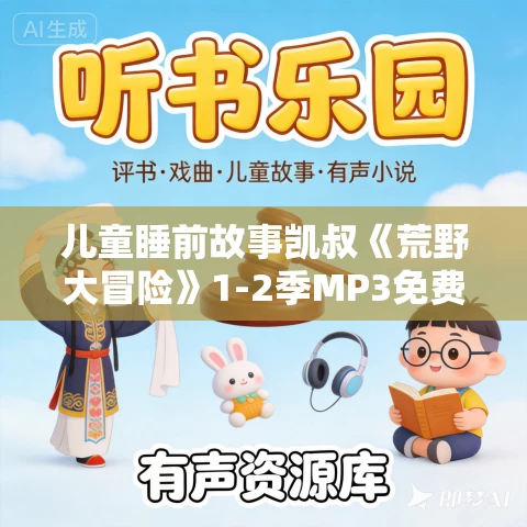 儿童睡前故事凯叔《荒野大冒险》1-2季MP3免费打包下载