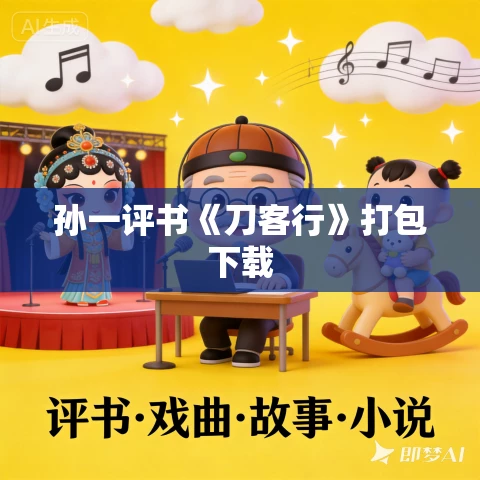 孙一评书《刀客行》打包下载