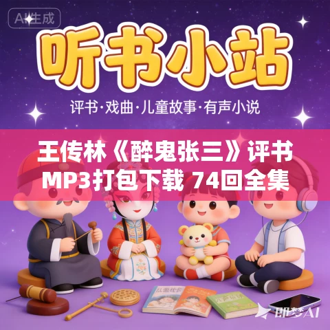 王传林《醉鬼张三》评书MP3打包下载 74回全集