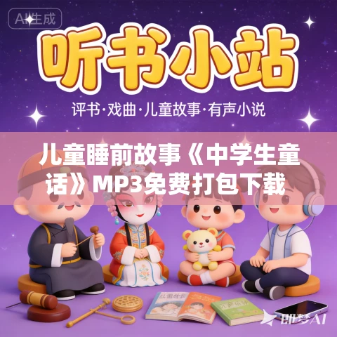儿童睡前故事《中学生童话》MP3免费打包下载 24集