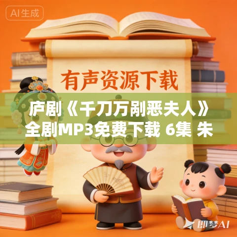 庐剧《千刀万剐恶夫人》全剧MP3免费下载 6集 朱德顺、王小兰、武道芳、孙小云、魏小五、夏小二