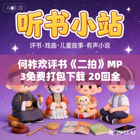 何祚欢评书《二拍》MP3免费打包下载 20回全