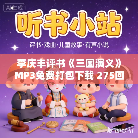 李庆丰评书《三国演义》MP3免费打包下载 275回全 李庆丰评书《三国演义》MP3免费打包下载 275回全