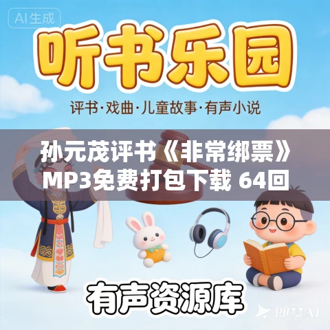 孙元茂评书《非常绑票》MP3免费打包下载 64回全 孙元茂评书《非常绑票》MP3免费打包下载 64回全