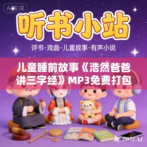 儿童睡前故事《浩然爸爸讲三字经》MP3免费打包下载 80集 儿童睡前故事《浩然爸爸讲三字经》MP3免费打包下载 80集