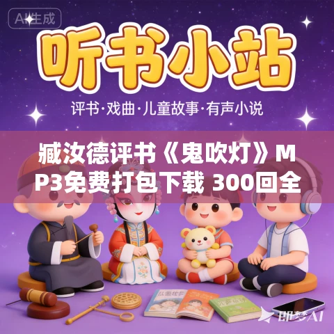 臧汝德评书《鬼吹灯》MP3免费打包下载 300回全 臧汝德评书《鬼吹灯》MP3免费打包下载 300回全