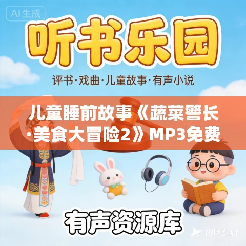 儿童睡前故事《蔬菜警长·美食大冒险2》MP3免费打包下载 342集