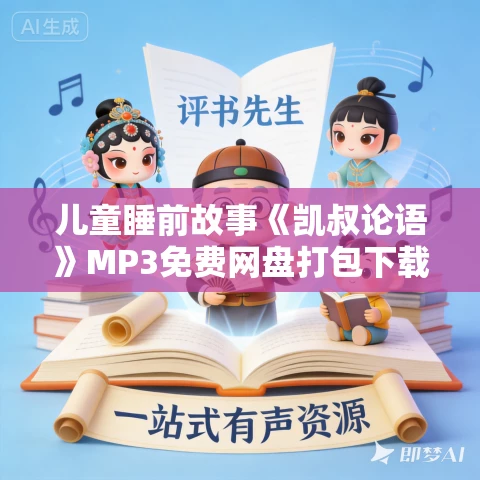 儿童睡前故事《凯叔论语》MP3免费网盘打包下载 诵读版+讲读版