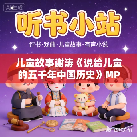 儿童故事谢涛《说给儿童的五千年中国历史》MP3免费打包下载 400集