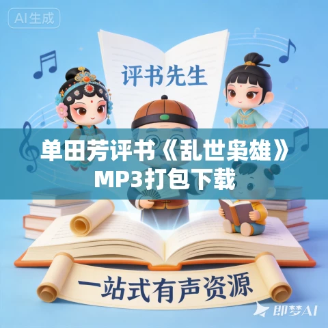 单田芳评书《乱世枭雄》MP3打包下载