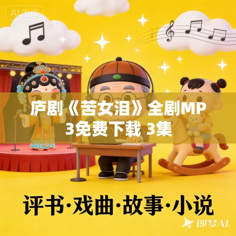 庐剧《苦女泪》全剧MP3免费下载 3集