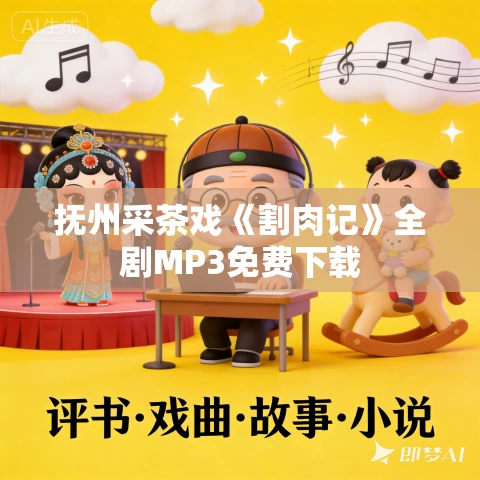 抚州采茶戏《割肉记》全剧MP3免费下载 抚州采茶戏《割肉记》全剧MP3免费下载