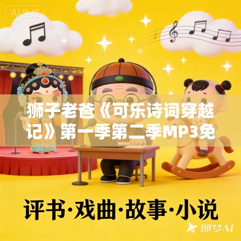 狮子老爸《可乐诗词穿越记》第一季第二季MP3免费打包下载 狮子老爸唐诗三百首