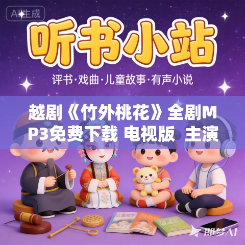 越剧《竹外桃花》全剧MP3免费下载 电视版  主演：杨永生、施萍