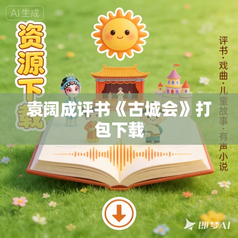袁阔成评书《古城会》打包下载 袁阔成评书《古城会》打包下载