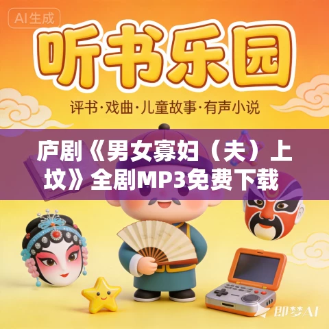 庐剧《男女寡妇（夫）上坟》全剧MP3免费下载 2集 朱德顺