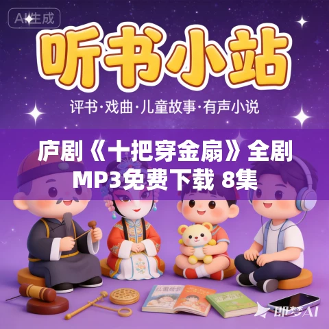 庐剧《十把穿金扇》全剧MP3免费下载 8集