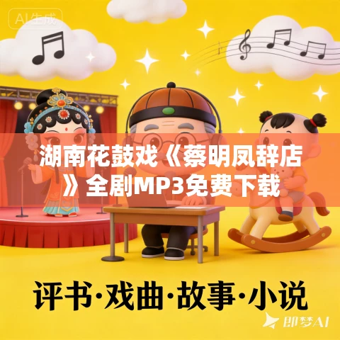 湖南花鼓戏《蔡明凤辞店》全剧MP3免费下载