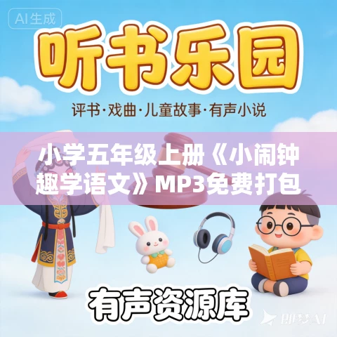 小学五年级上册《小闹钟趣学语文》MP3免费打包下载 48集