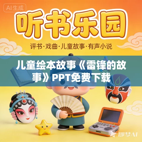 儿童绘本故事《雷锋的故事》PPT免费下载