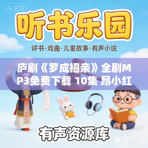 庐剧《罗成招亲》全剧MP3免费下载 10集 昂小红+王小五+倪媛媛