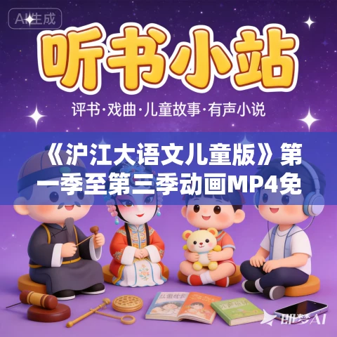 《沪江大语文儿童版》第一季至第三季动画MP4免费下载