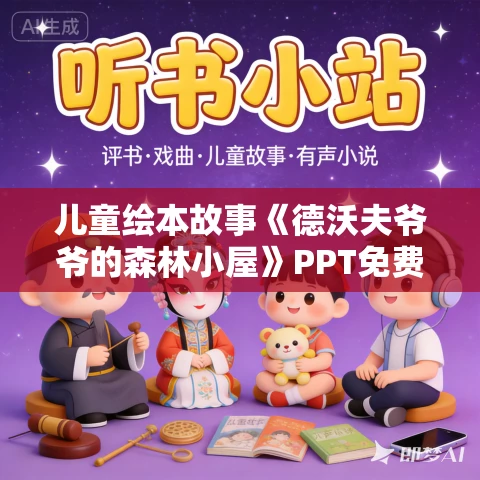 儿童绘本故事《德沃夫爷爷的森林小屋》PPT免费下载 儿童绘本故事《德沃夫爷爷的森林小屋》PPT免费下载