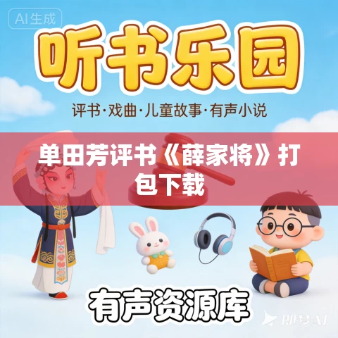 单田芳评书《薛家将》打包下载 单田芳评书《薛家将》打包下载