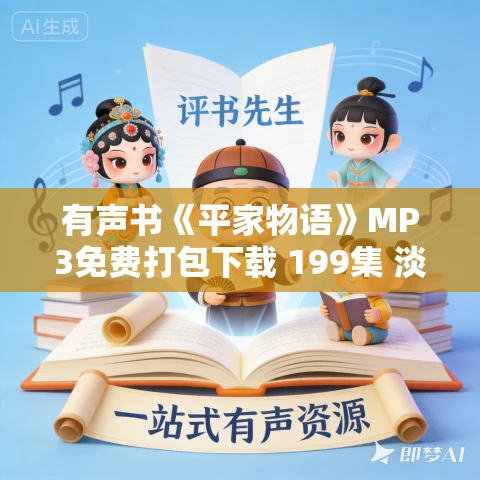 有声书《平家物语》MP3免费打包下载 199集 淡旦言播讲