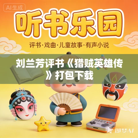 刘兰芳评书《猎贼英雄传》打包下载 刘兰芳评书《猎贼英雄传》打包下载