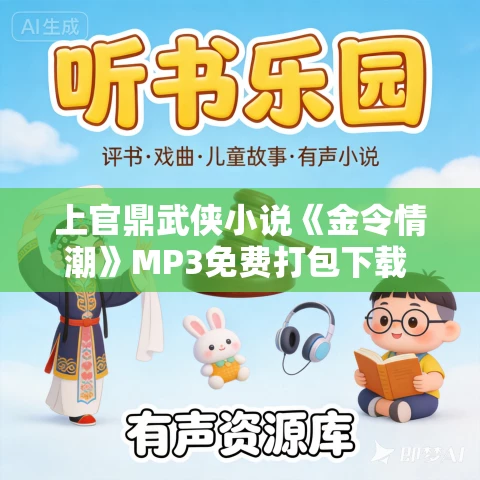 上官鼎武侠小说《金令情潮》MP3免费打包下载 112集