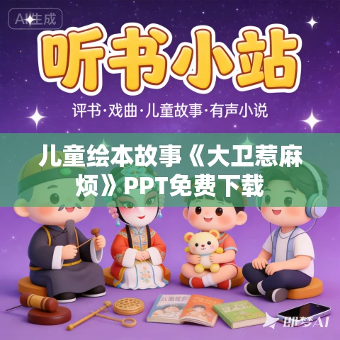 儿童绘本故事《大卫惹麻烦》PPT免费下载 儿童绘本故事《大卫惹麻烦》PPT免费下载