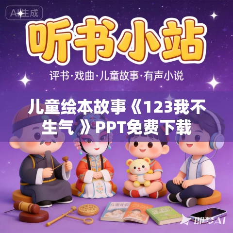 儿童绘本故事《123我不生气 》PPT免费下载 儿童绘本故事《123我不生气 》PPT免费下载