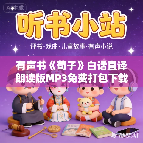 有声书《荀子》白话直译朗读版MP3免费打包下载  435集 陶然朗读
