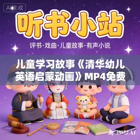 儿童学习故事《清华幼儿英语启蒙动画》MP4免费打包下载 48集全