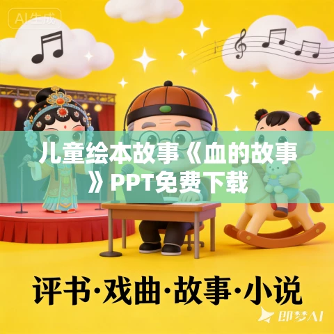 儿童绘本故事《血的故事》PPT免费下载 儿童绘本故事《血的故事》PPT免费下载