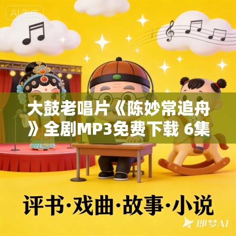 大鼓老唱片《陈妙常追舟》全剧MP3免费下载 6集 许琰 大鼓老唱片《陈妙常追舟》全剧MP3免费下载 6集 许琰