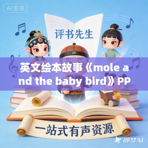 英文绘本故事《mole and the baby bird》PPT免费下载