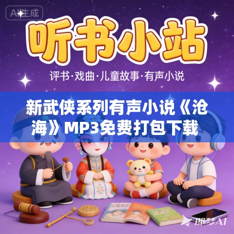 新武侠系列有声小说《沧海》MP3免费打包下载 张震领衔演播 443集全
