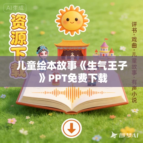 儿童绘本故事《生气王子 》PPT免费下载 儿童绘本故事《生气王子 》PPT免费下载
