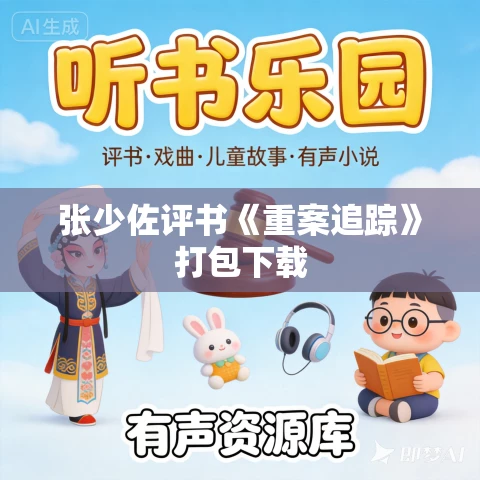张少佐评书《重案追踪》打包下载 张少佐评书《重案追踪》打包下载