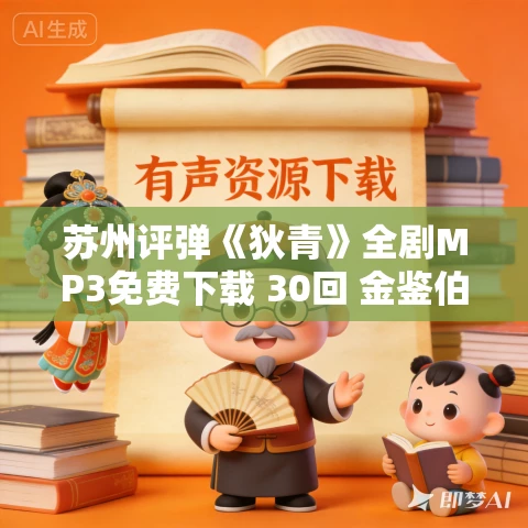 苏州评弹《狄青》全剧MP3免费下载 30回 金鉴伯