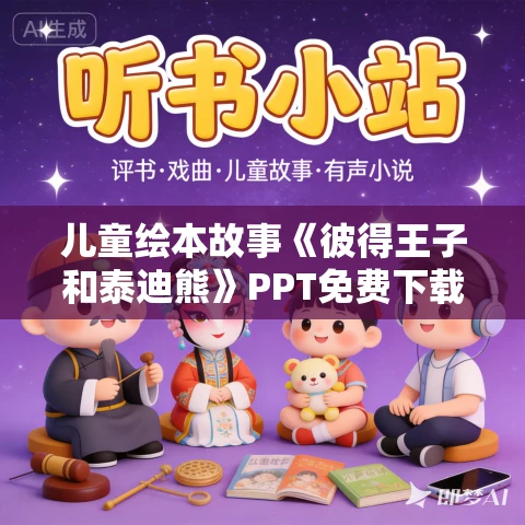 儿童绘本故事《彼得王子和泰迪熊》PPT免费下载 儿童绘本故事《彼得王子和泰迪熊》PPT免费下载