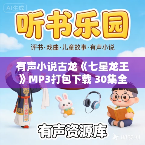 有声小说古龙《七星龙王》MP3打包下载 30集全