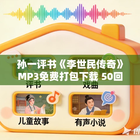 孙一评书《李世民传奇》MP3免费打包下载 50回全集 孙一评书《李世民传奇》MP3免费打包下载 50回全集