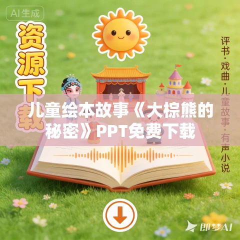 儿童绘本故事《大棕熊的秘密》PPT免费下载 儿童绘本故事《大棕熊的秘密》PPT免费下载