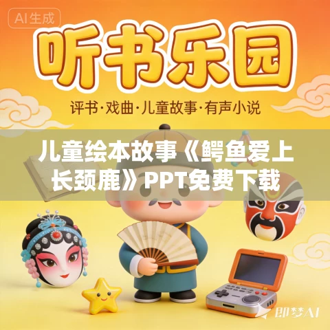 儿童绘本故事《鳄鱼爱上长颈鹿》PPT免费下载 儿童绘本故事《鳄鱼爱上长颈鹿》PPT免费下载