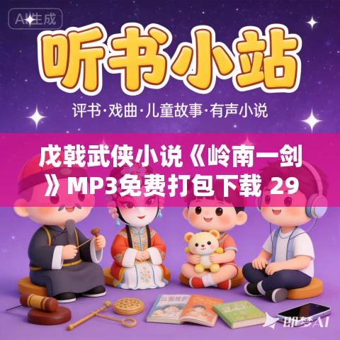 戊戟武侠小说《岭南一剑》MP3免费打包下载 29集