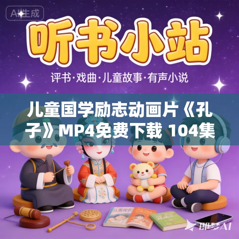 儿童国学励志动画片《孔子》MP4免费下载 104集合集