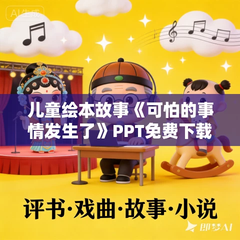 儿童绘本故事《可怕的事情发生了》PPT免费下载 儿童绘本故事《可怕的事情发生了》PPT免费下载